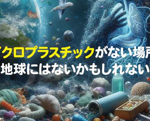 マイクルプラスチックがない場所は、地球にはないかもしれない