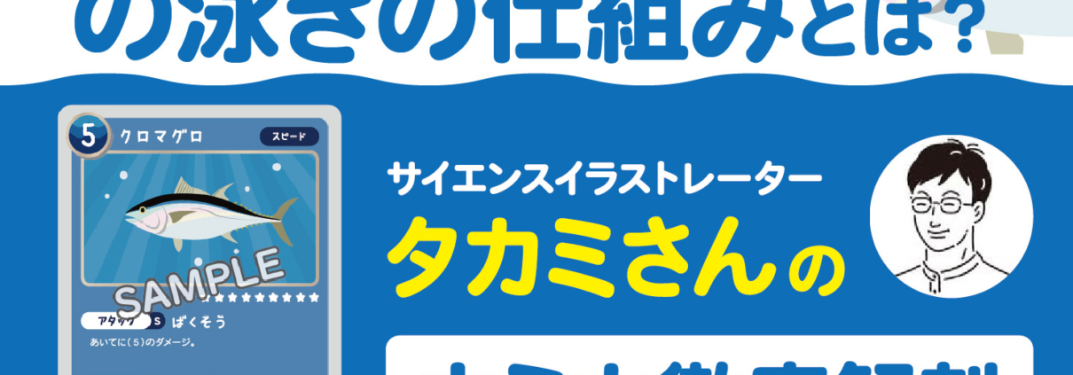 トレーディングカードゲーム海の仲間たち-クロマグロの泳ぎの仕組み-カードの効果